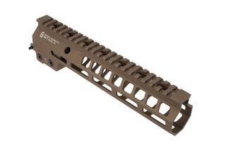 Geissele Super Modular Mk14 9.5in M-LOK handguard for the AR-15 in Desert Dirt